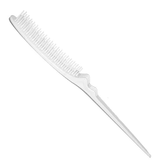 Pente de Plastico 3 filas - Branco