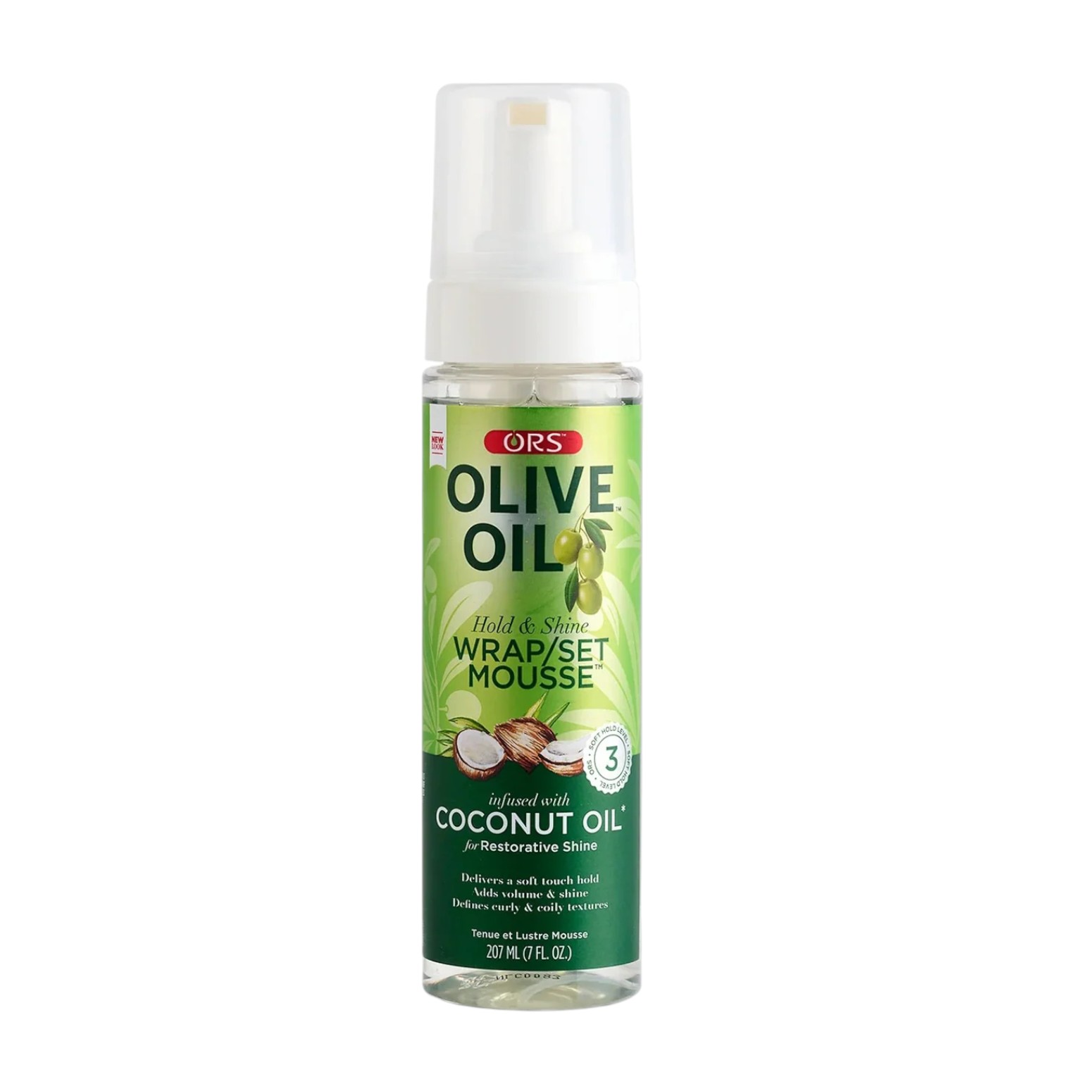 ORS Wrap Set Mousse Coconut 7oz