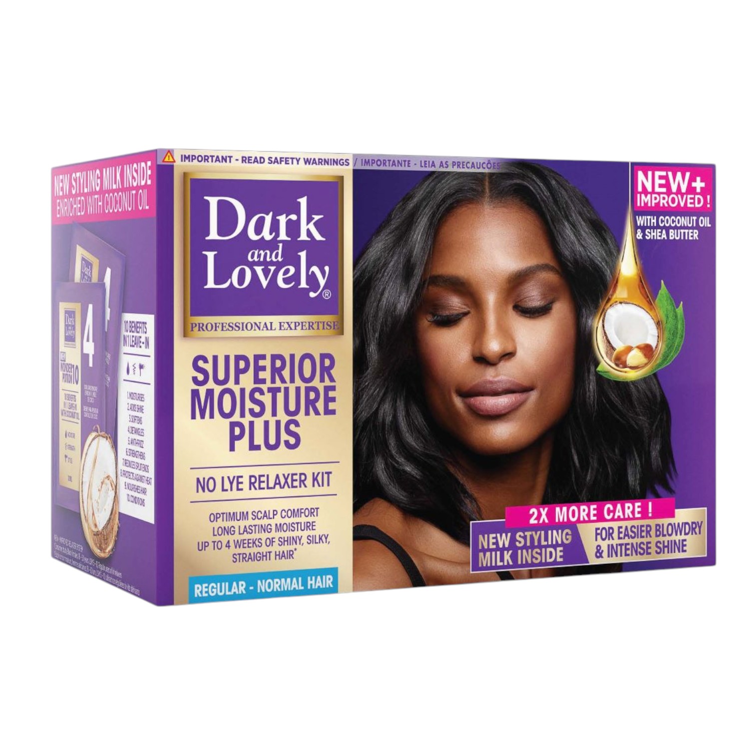 Dark & Lovely No-Lye Relaxer Kit Regular