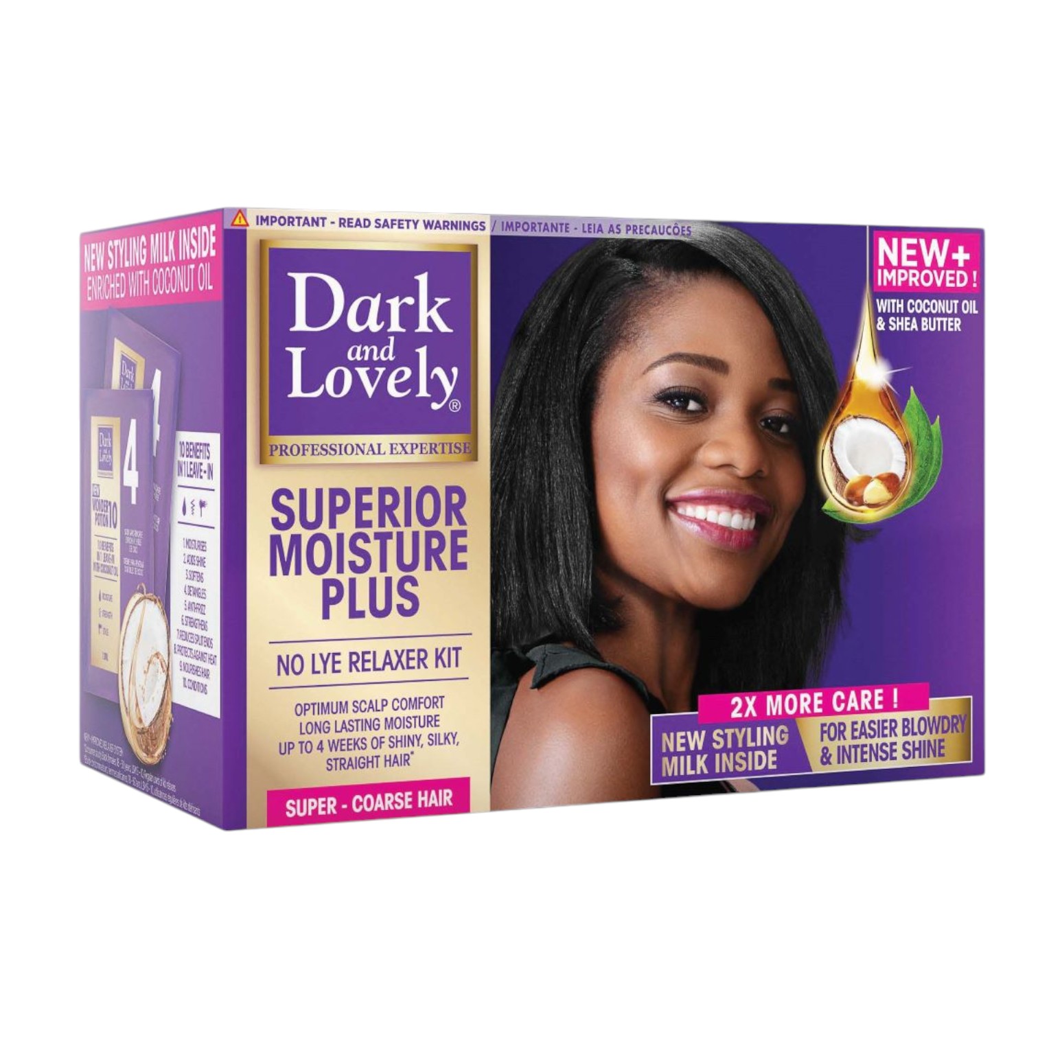 Dark & Lovely No-Lye Relaxer Kit Super