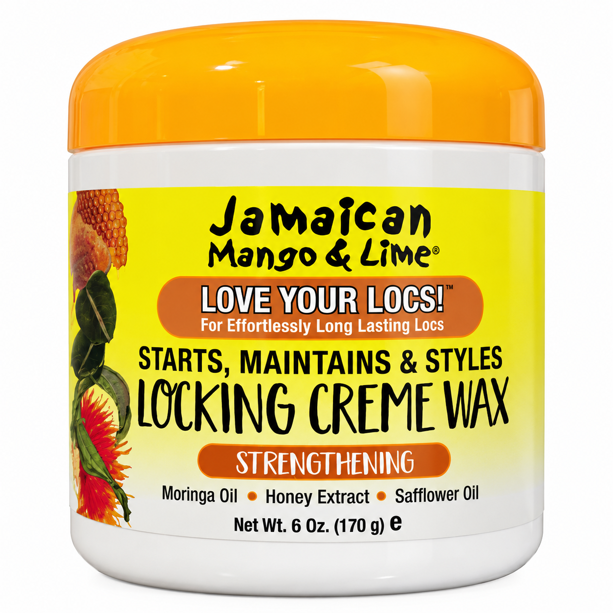 JAMAICAN MANGO AND LIME LOCKING CREME WAX 170G