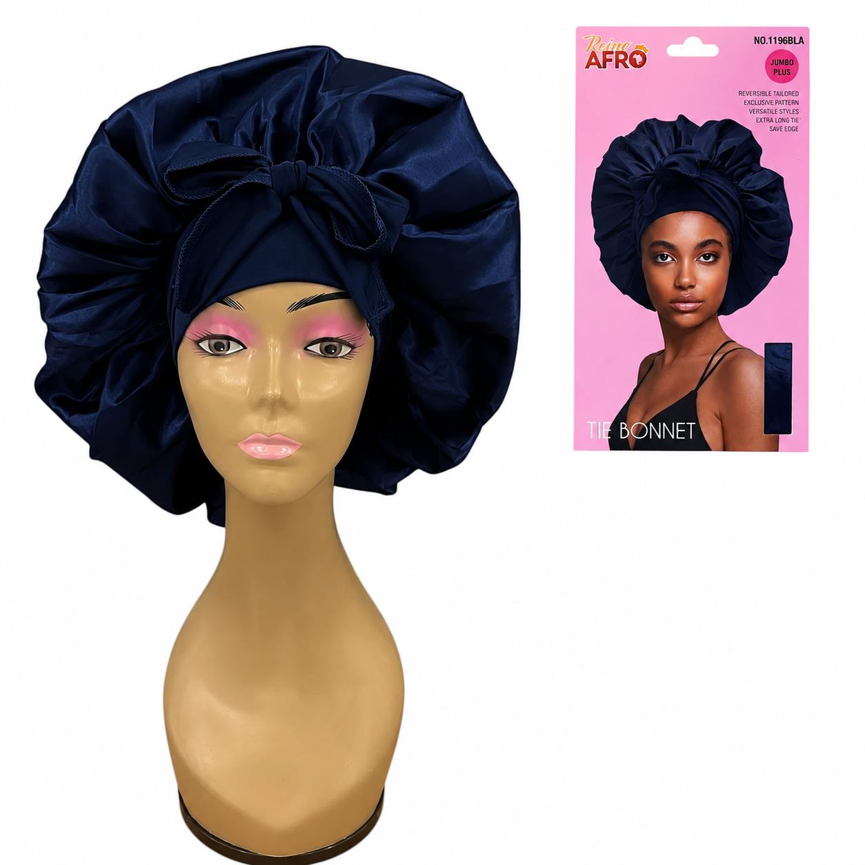 R.A Tie Bonnet Azul Escuro