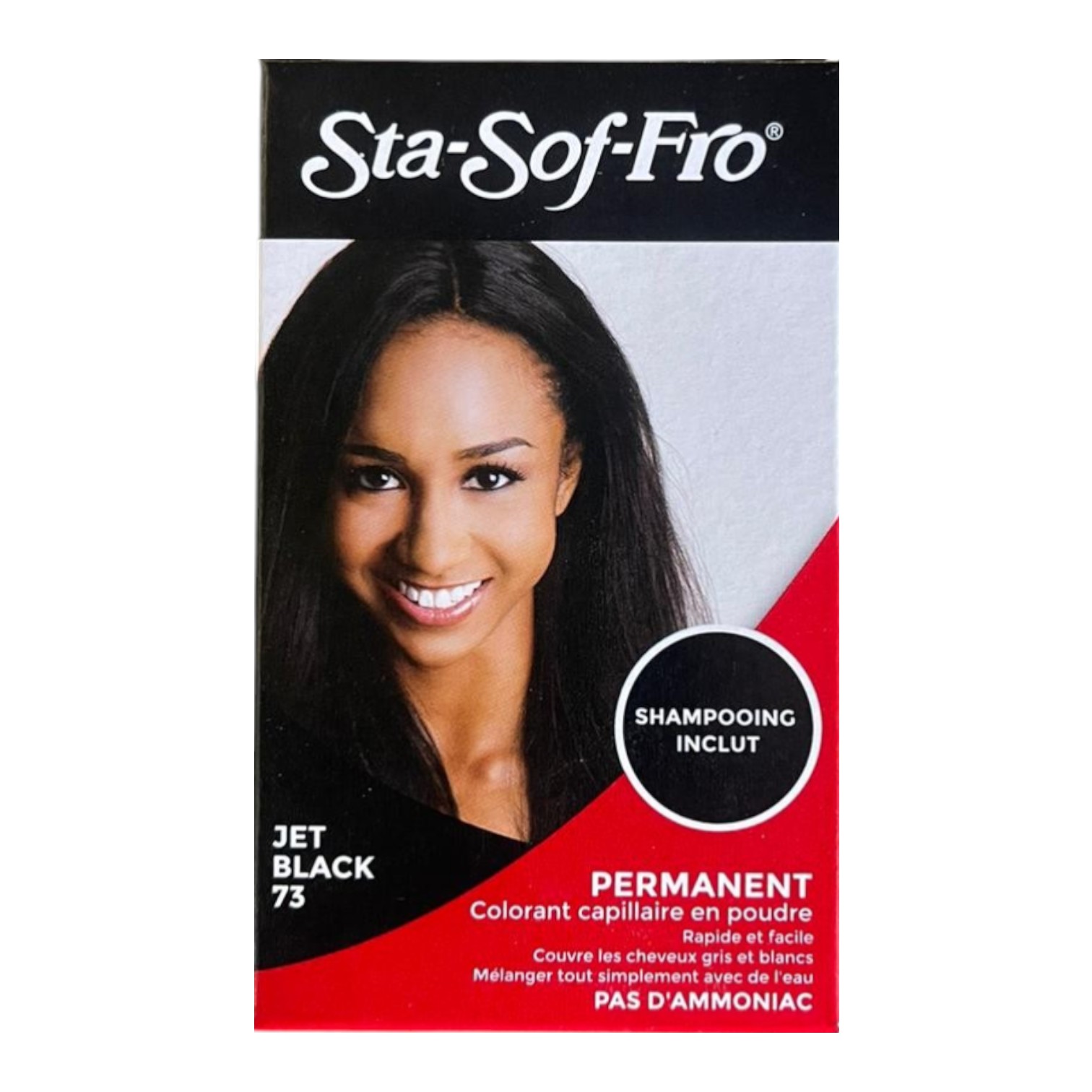 Sta Sof Fro Powder Dye Jet Black