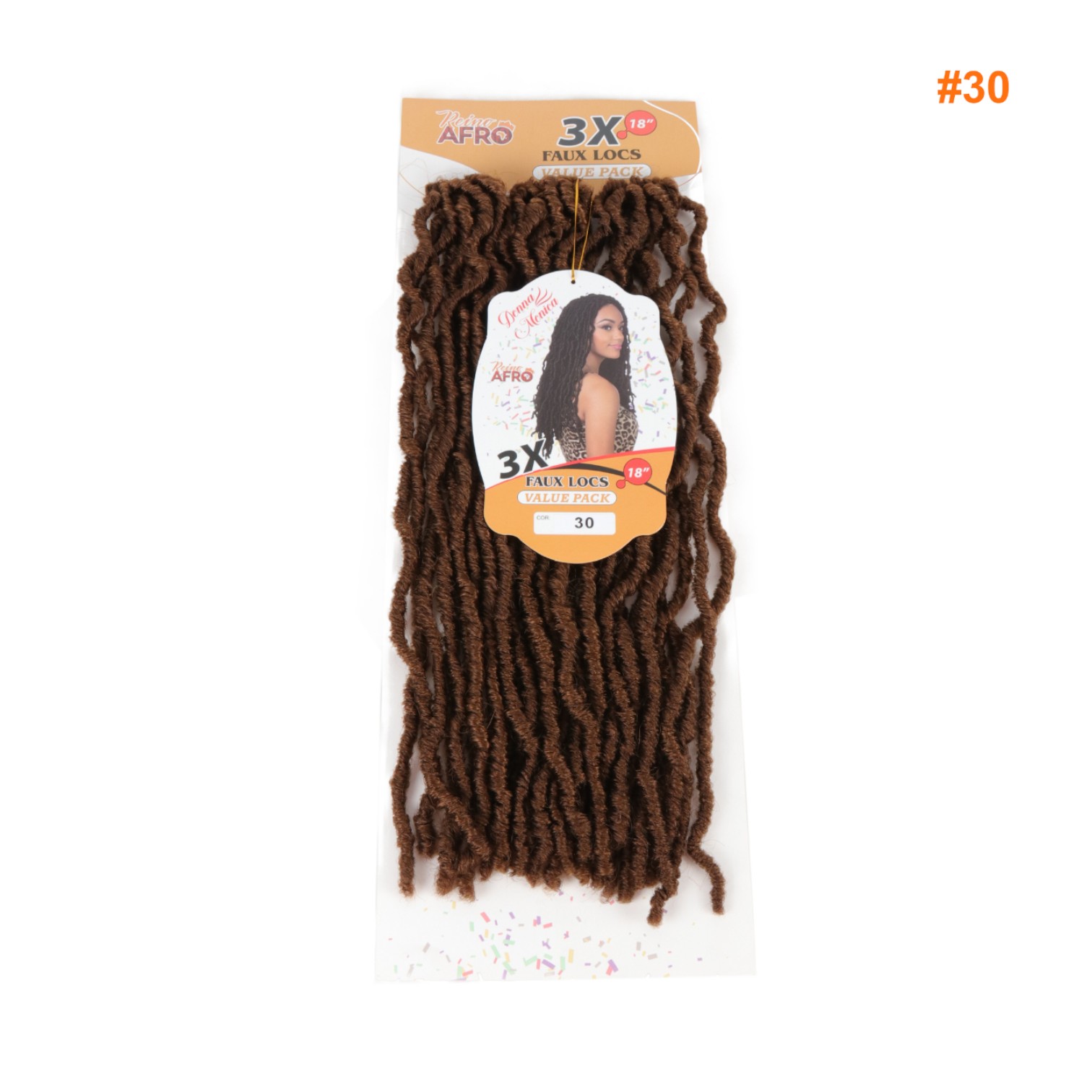 D.M Faux locs 18'' 30