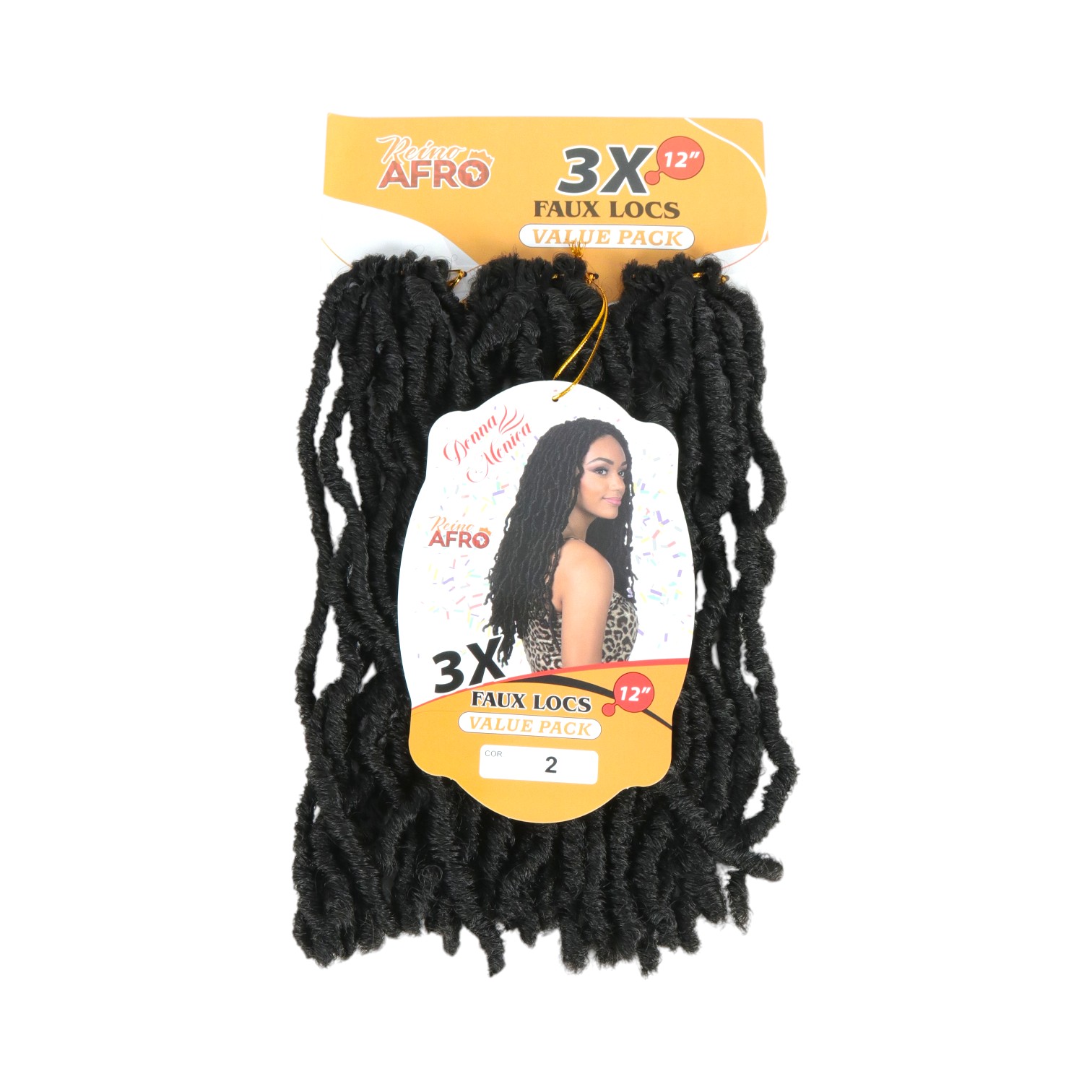 D.M 3X FAUX LOCS 12 N2