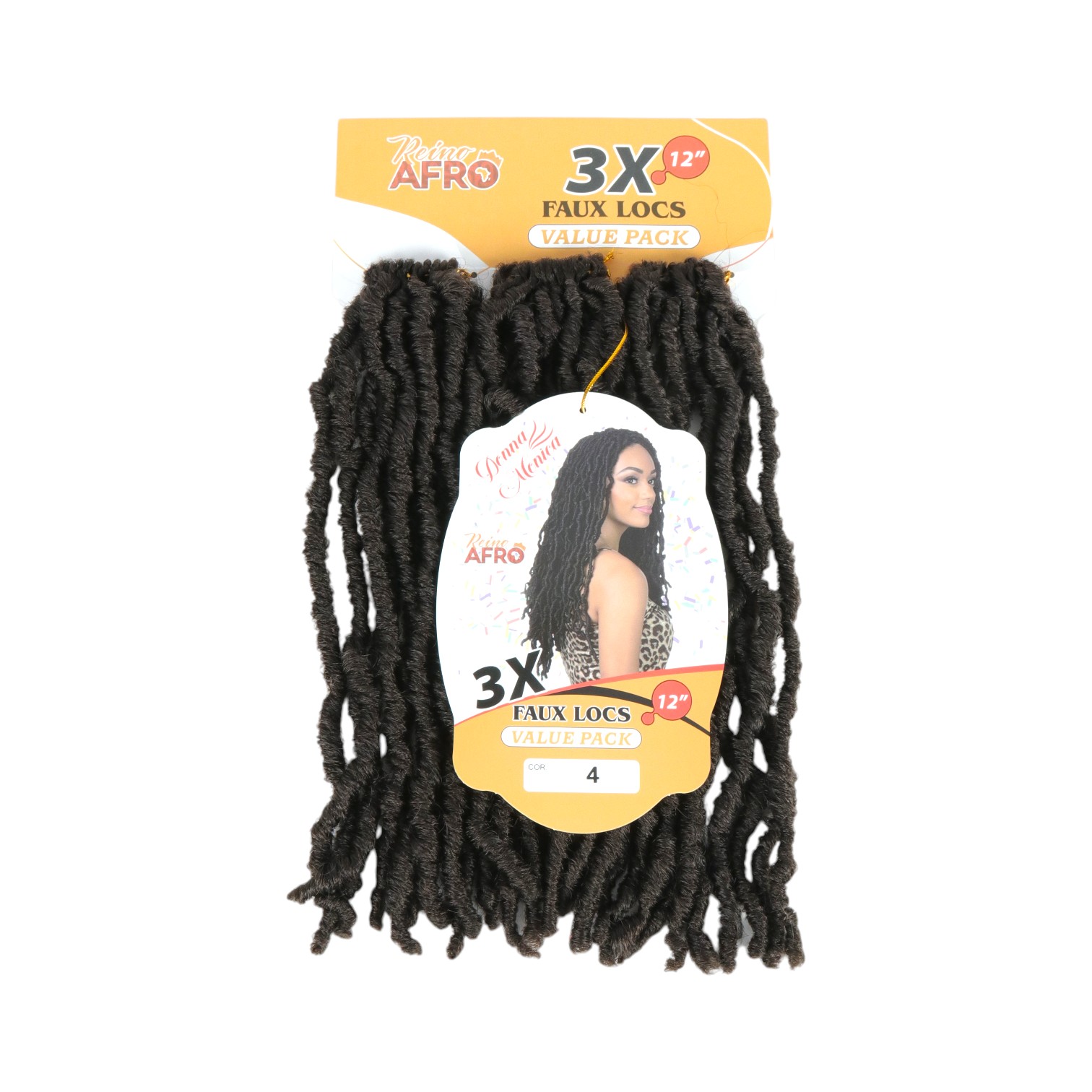 D.M 3X FAUX LOCS 12 N4