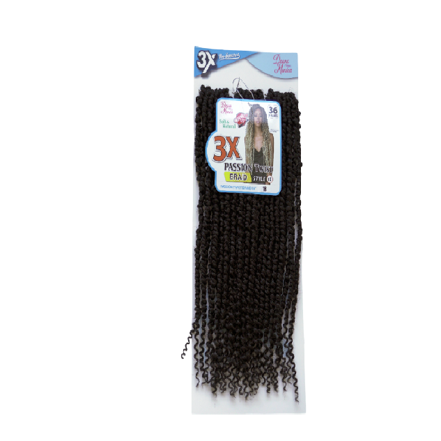 D.M PASSION TWIST BRAID 18'' 3X N1B