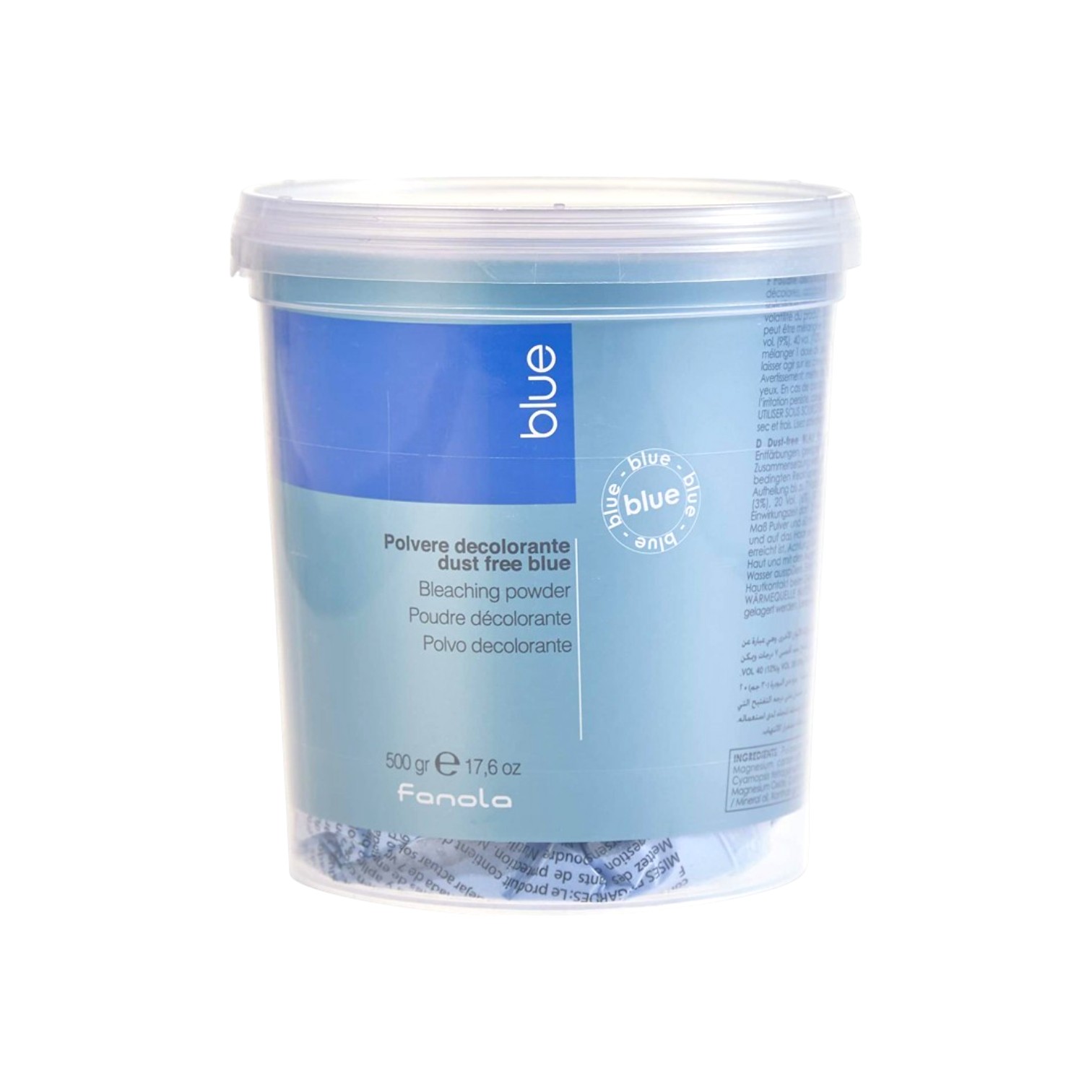 Po Descolarante Compacto Azul 500Gr Fanola