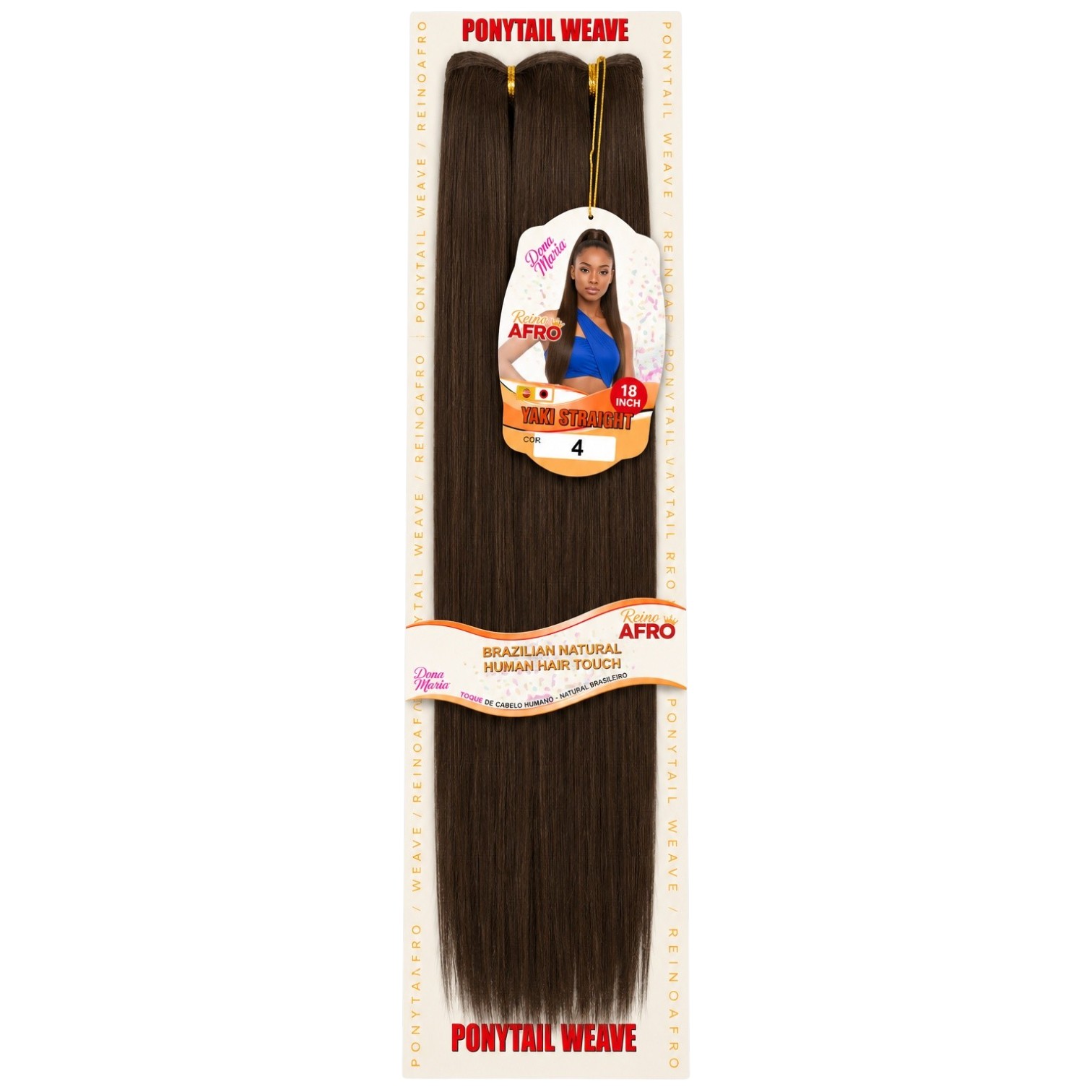D.M  Yaki Straight 18'' - 4