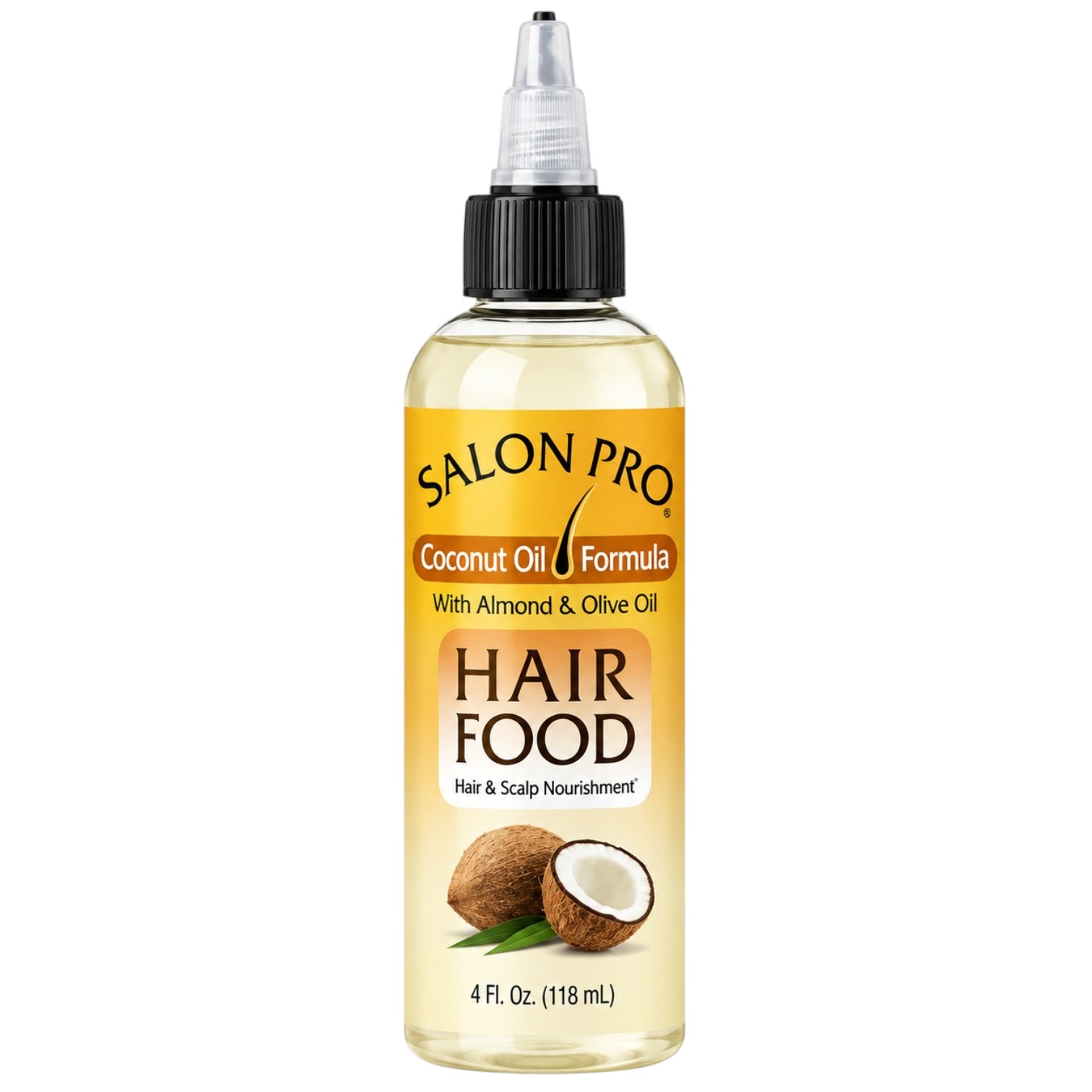 Salon Pro Hair Food 4oz  Coconut Oil