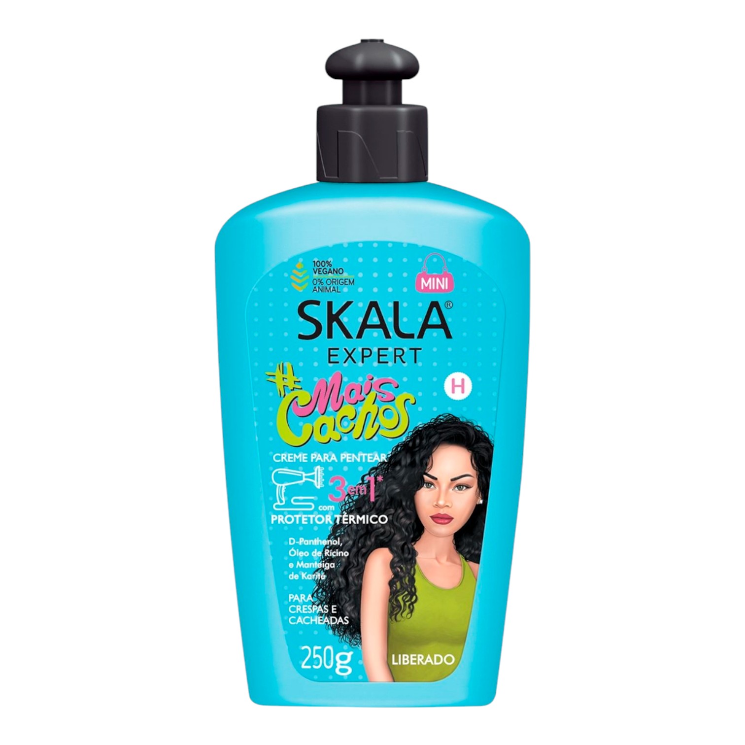 Skala Creme De Pentear Mais Cachos 250g 3in1