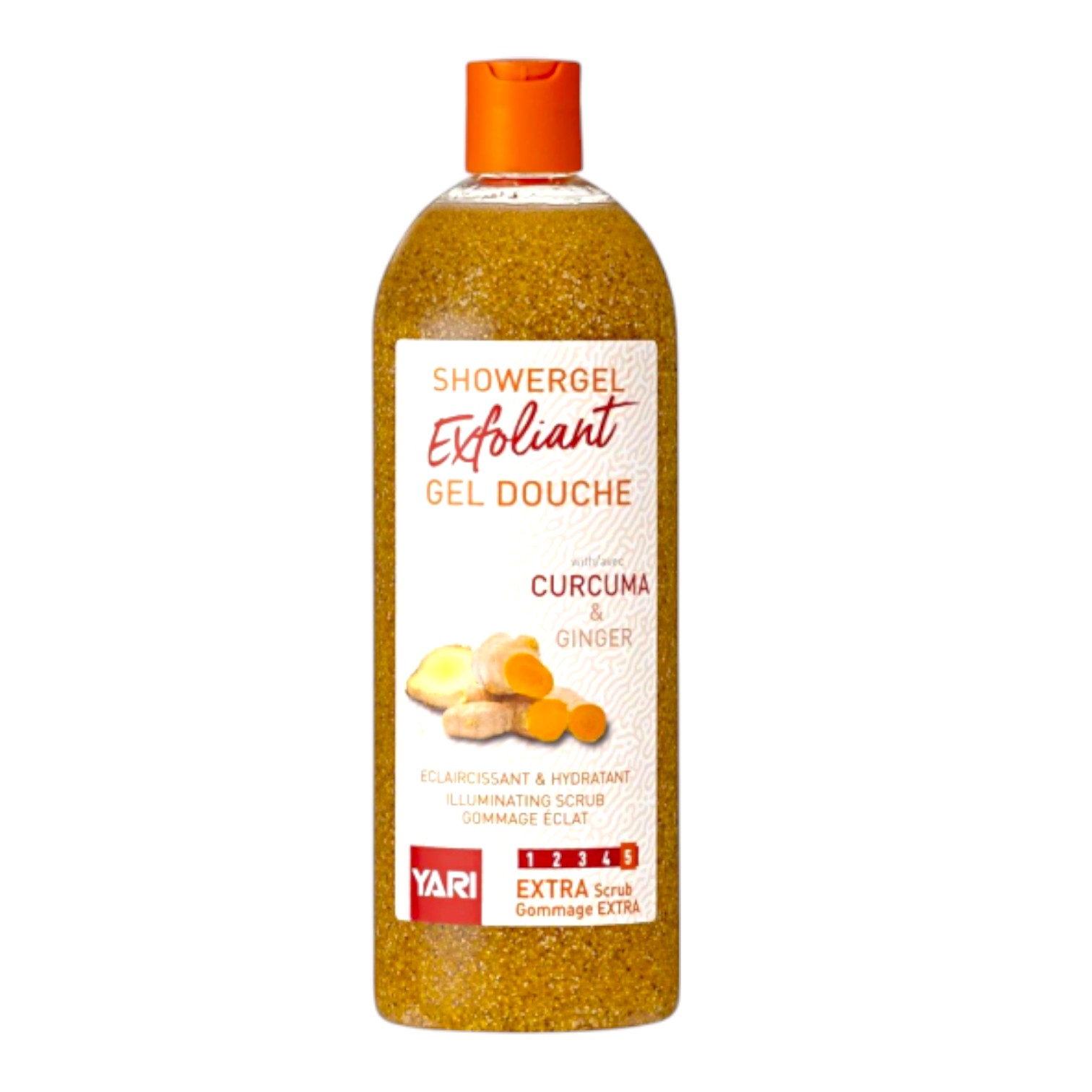 Yari Exfoliant Showergel Curcuma & Ginger 1000ml