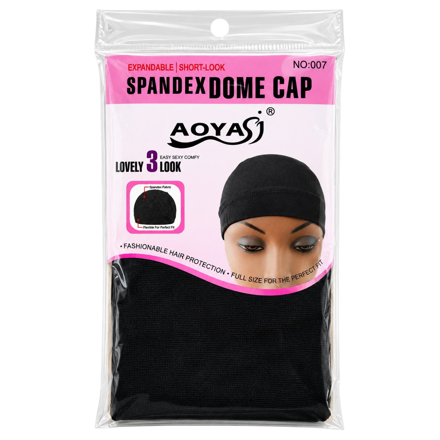 TOUCA SPANDEX DOME CAP AOYASJ NO007