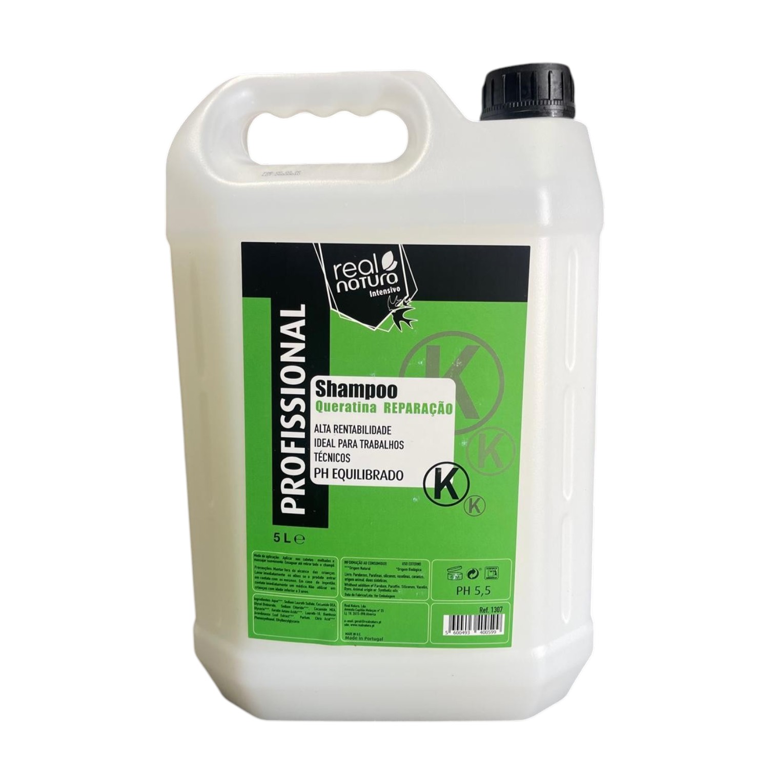 REAL NATURA CHAMPO KERATINA 5L