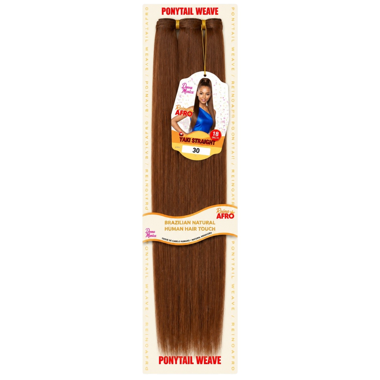 D.M  Yaki Straight 18'' - 30