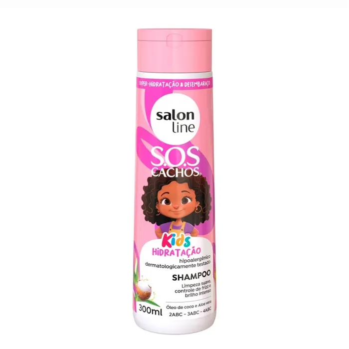 SALON LINE SHAMPOO KIDS HIDRATACAO 300ML