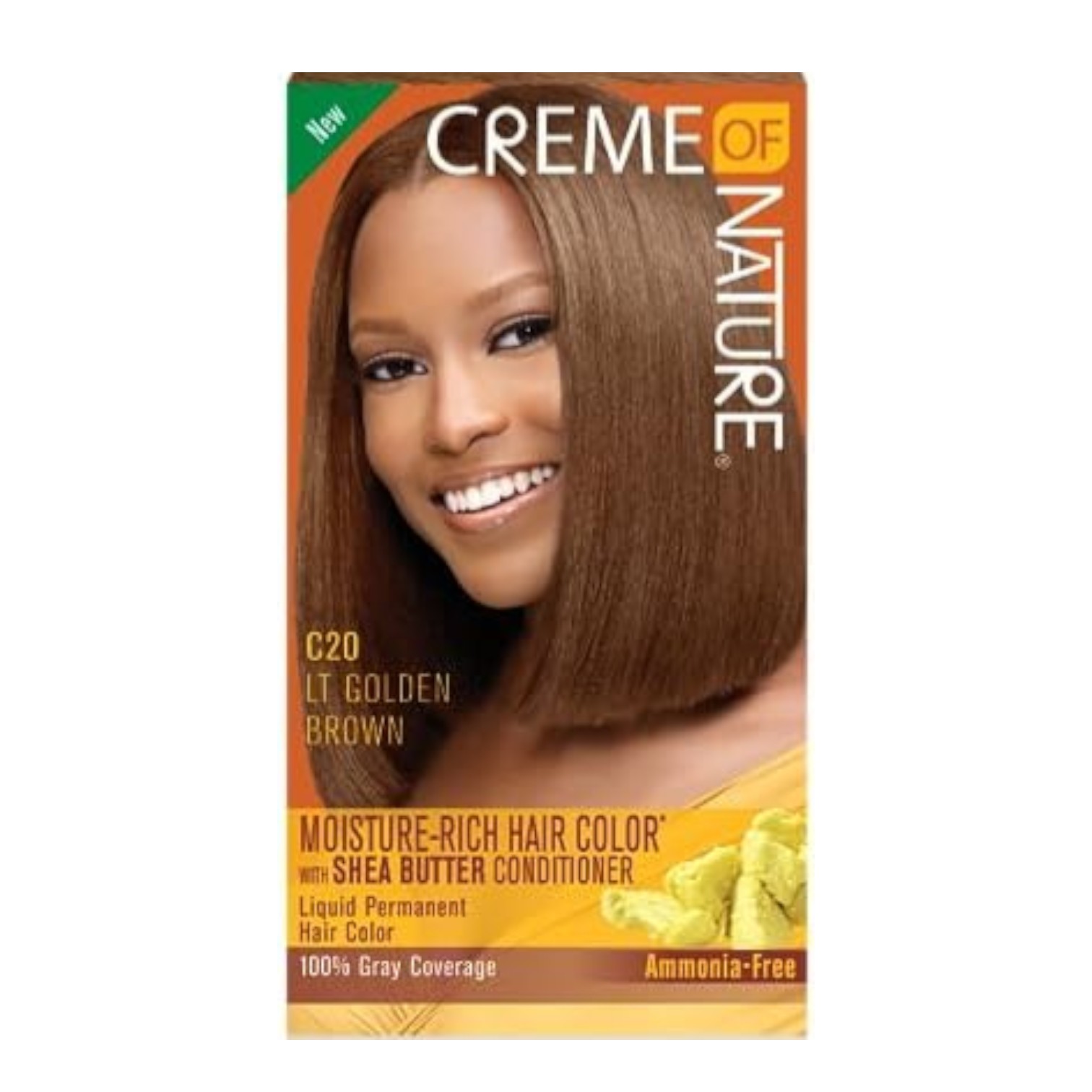 CREME OF NATURE LIQUID HAIR COLOR #C20 LT GOLDEN