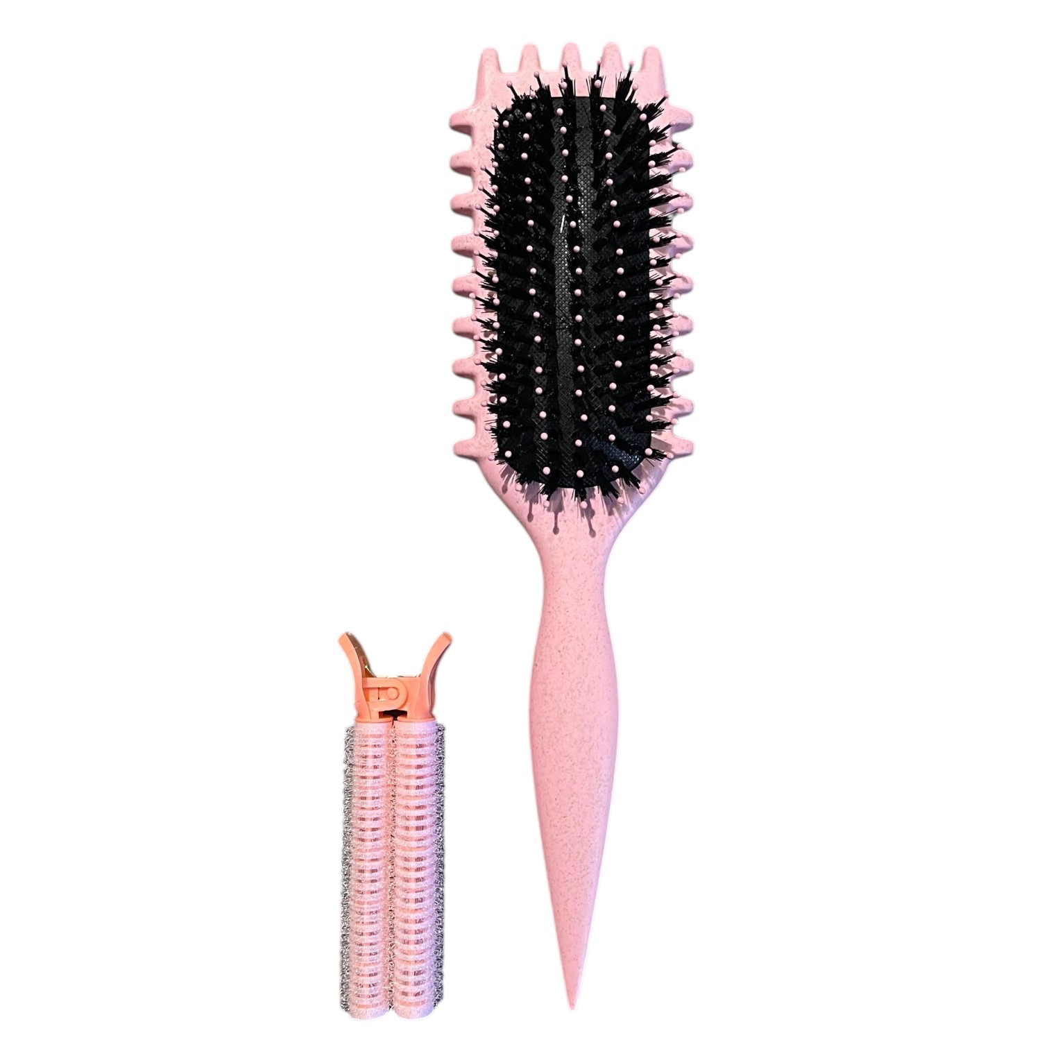 Curly Hair Brush Styling - Rosa