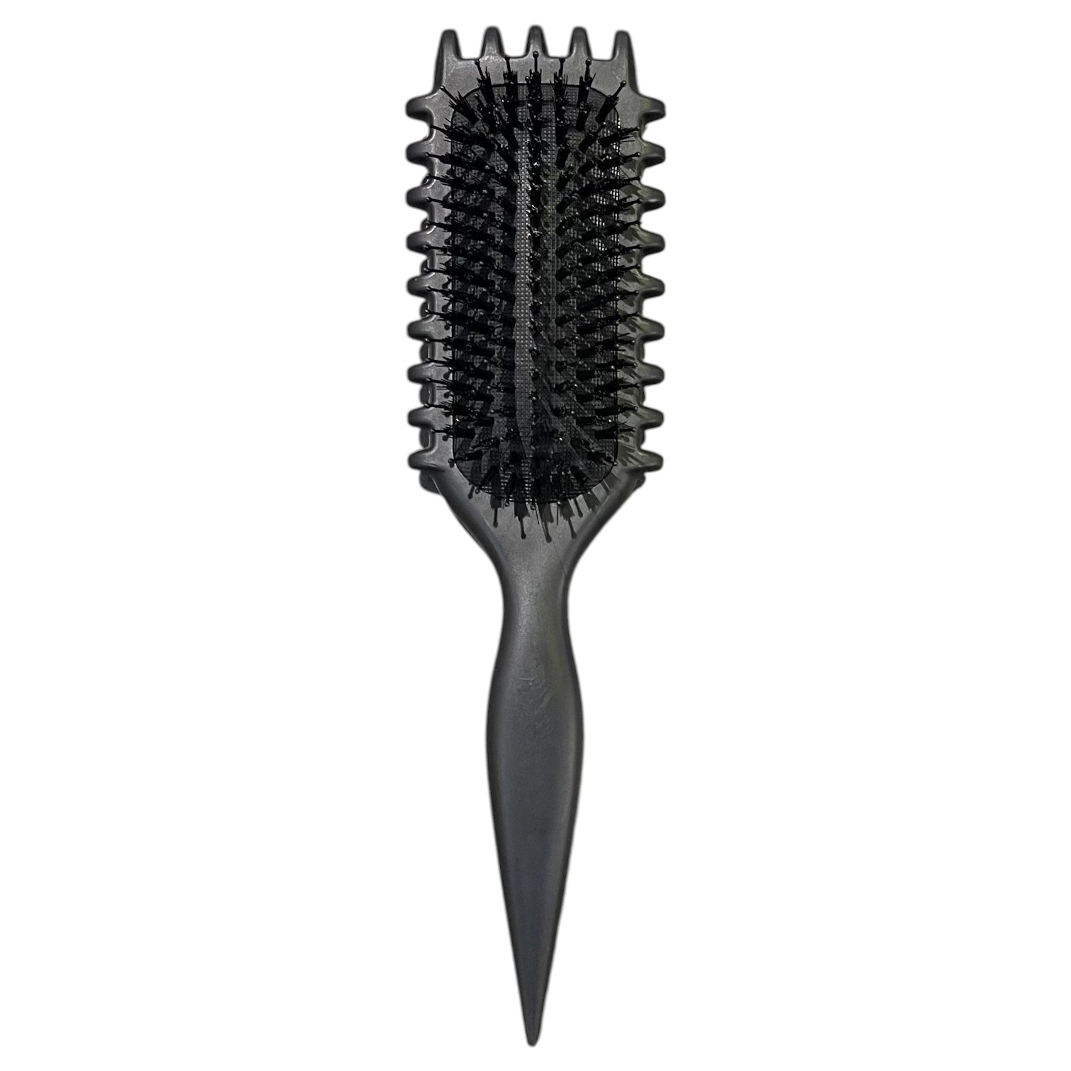 Curly Hair Brush Styling - Preto